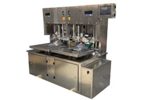 Semi-automatic bag in box filling machine